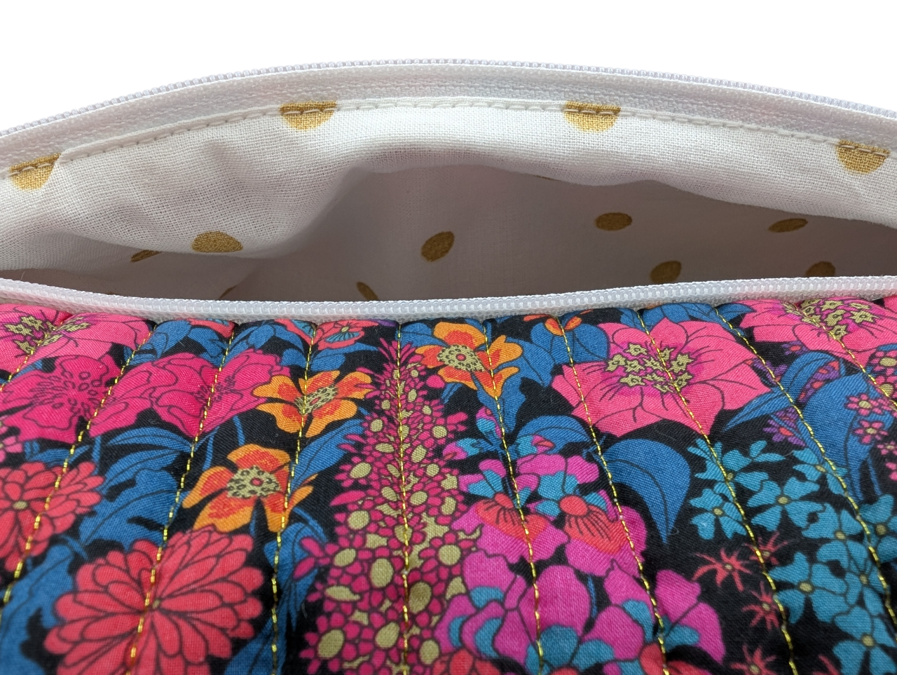 Trousse XL matelassée liberty