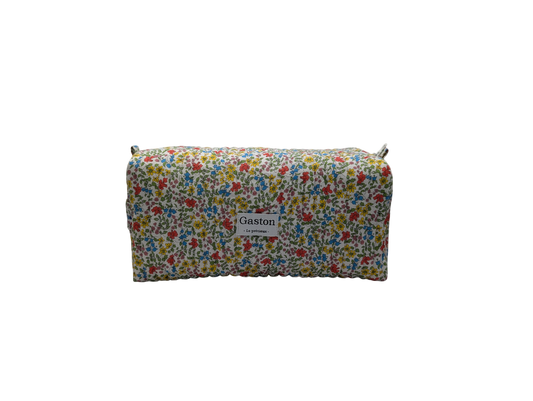 Trousse XL matelassée liberty