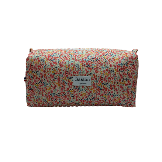 Trousse XL matelassée liberty