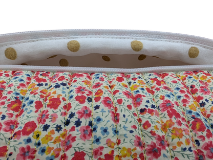 Trousse XL matelassée liberty