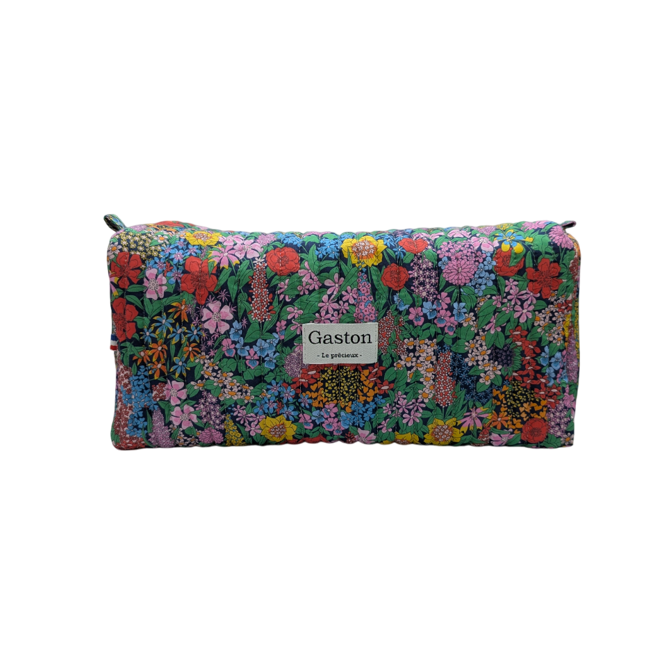 Trousse XL matelassée liberty