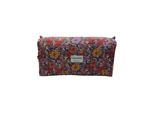 Trousse XL matelassée liberty