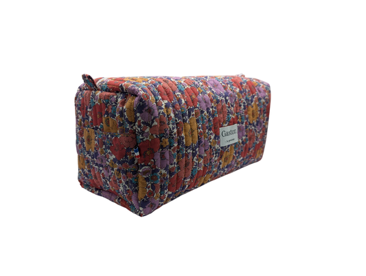 Trousse XL matelassée liberty