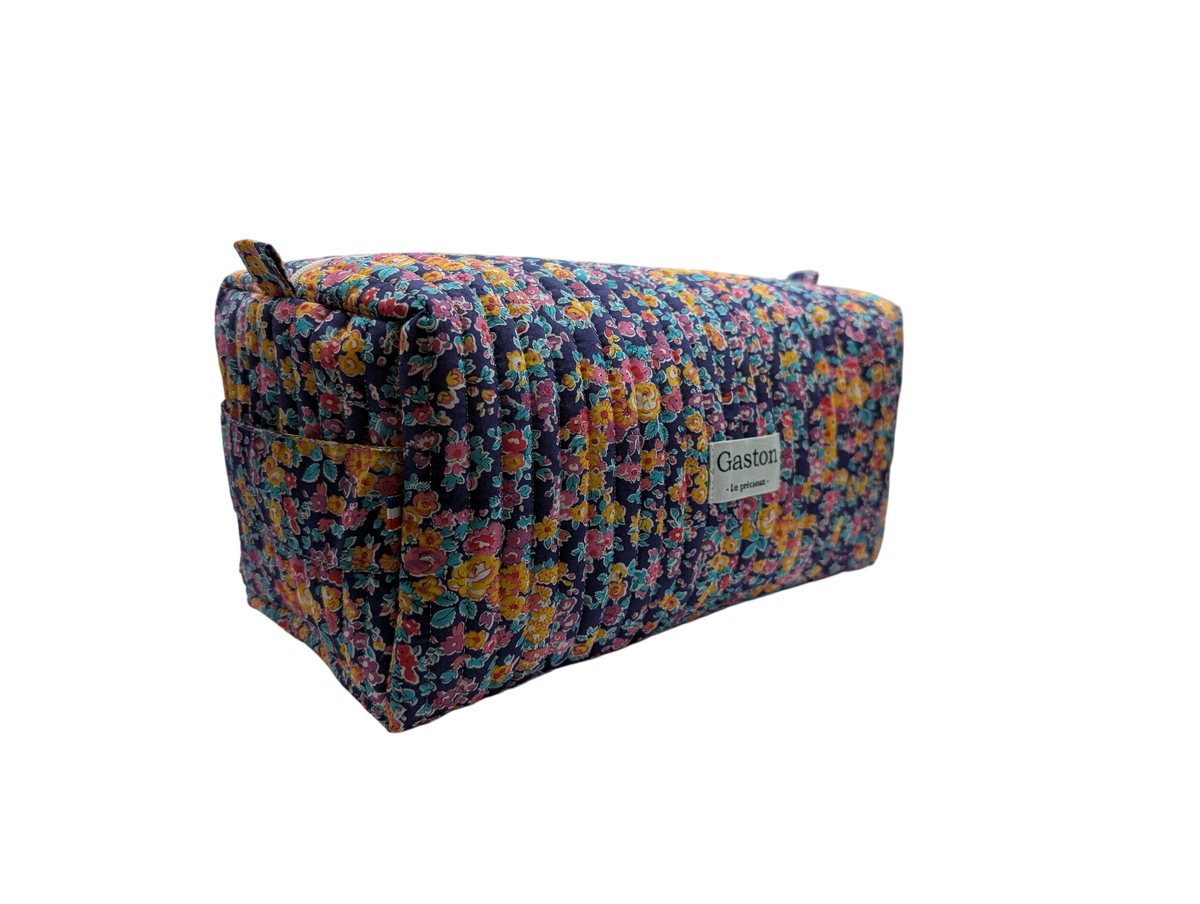 Trousse XL matelassée liberty