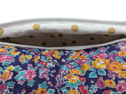 Trousse XL matelassée liberty