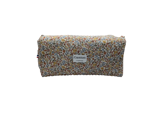 Trousse XL matelassée liberty