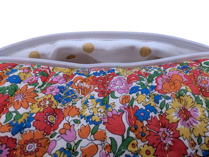 Trousse M matelassée liberty