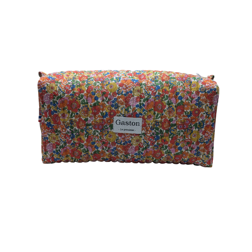 Trousse XL matelassée liberty