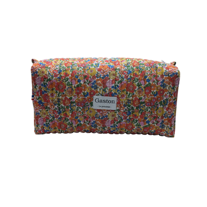Trousse XL matelassée liberty
