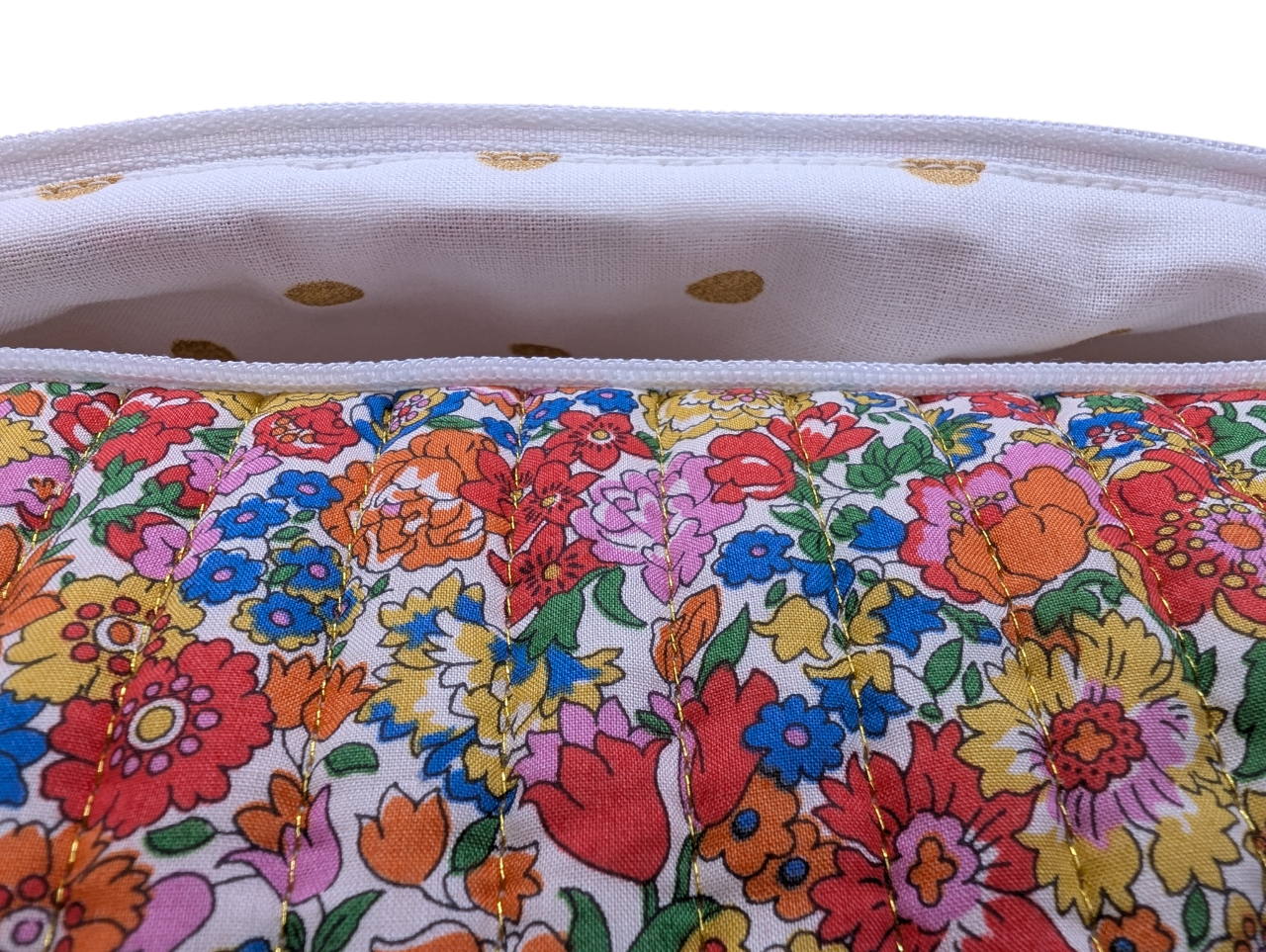 Trousse XL matelassée liberty