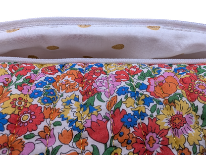 Trousse XL matelassée liberty