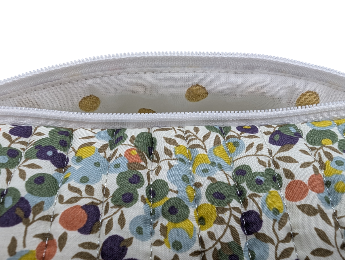 Trousse M matelassée liberty